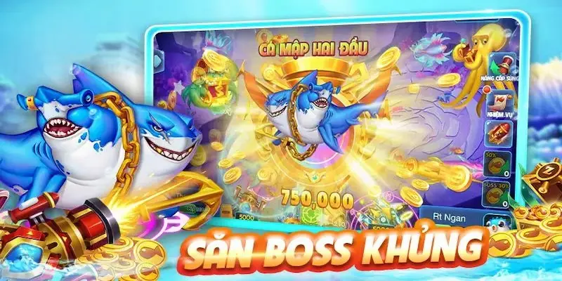 Điểm thu hút người chơi trong game vua bắn cá 3D